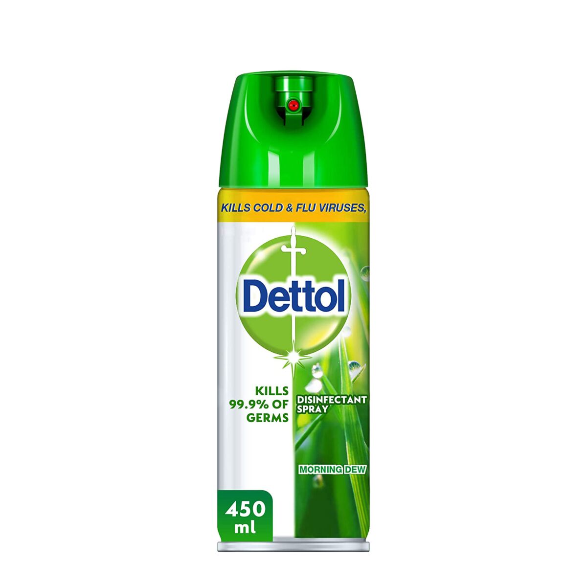 Dettol Morning Dew Disinfectant Spray 450ml DETTOL All Brands